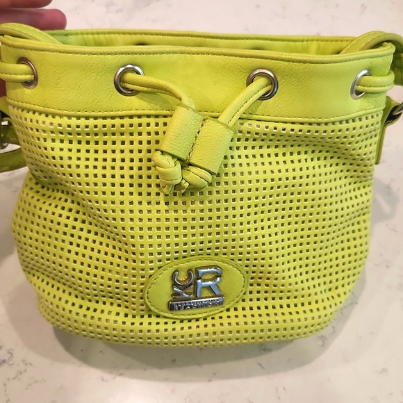 Kenneth Cole Reaction Neon Bucket Bag - Picture 4 of 5